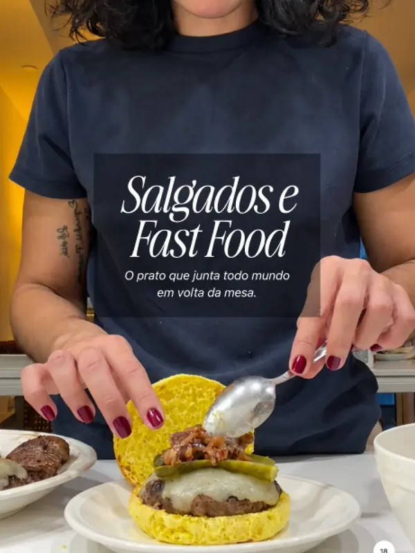 p. 18 · Salgados e Fast Food